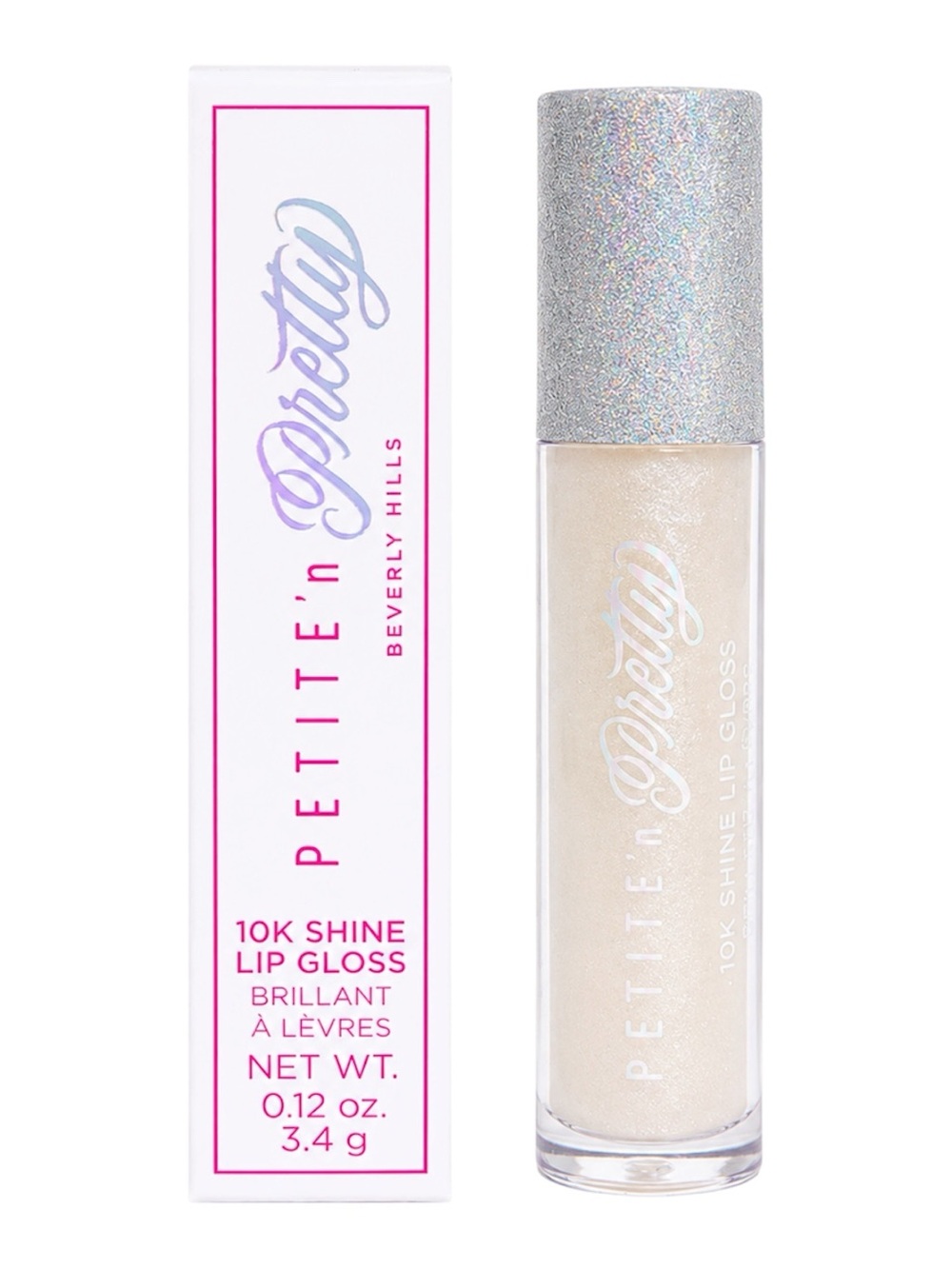 PETITE 'N PRETTY 10K SHINE LIP GLOSS IN DIAMOND HEIST 3.4G - BNIB